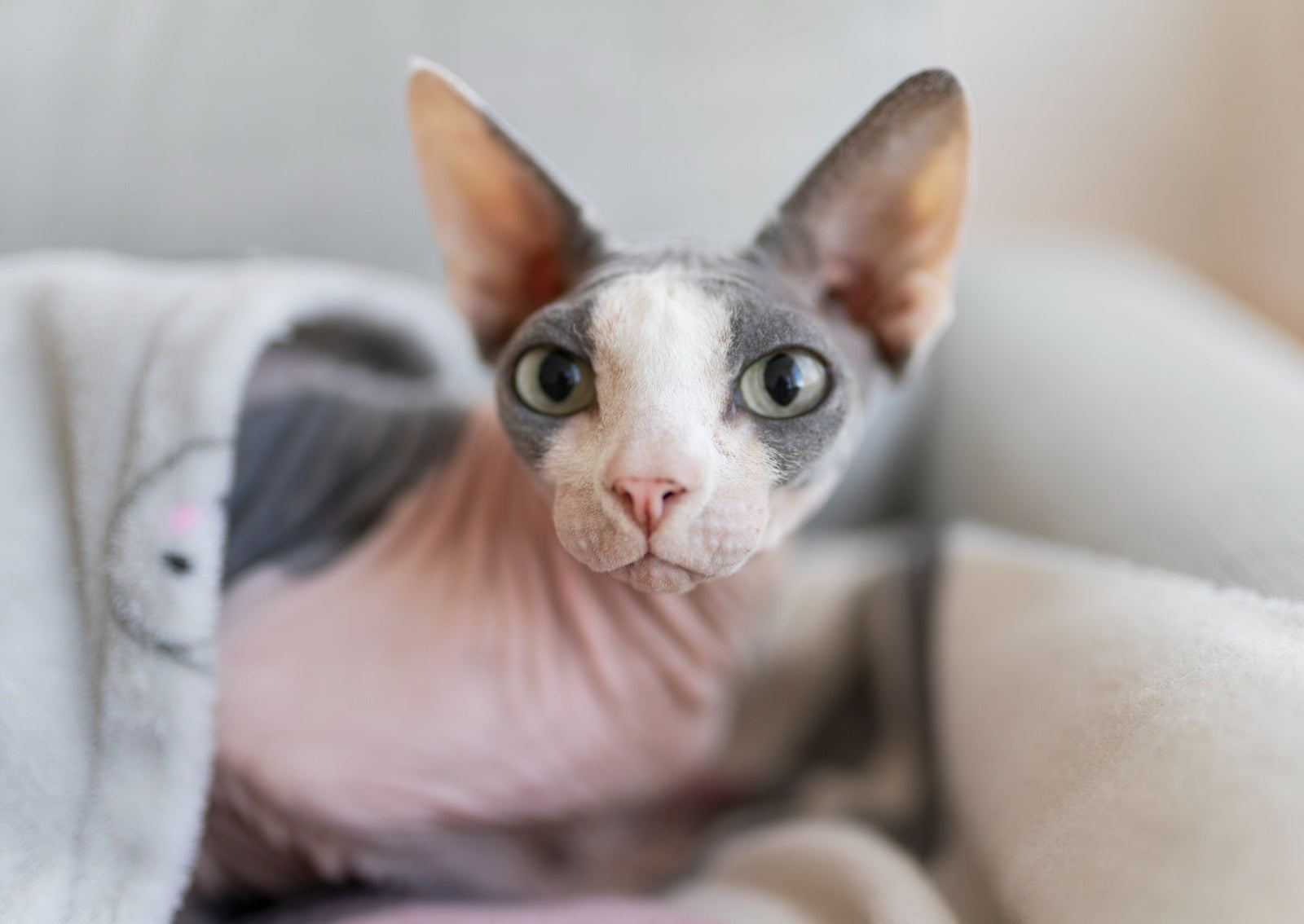 El Gato Esfinge: La Belleza de lo Auténtico y el Calor del Alma en Tu Gorra Mosh