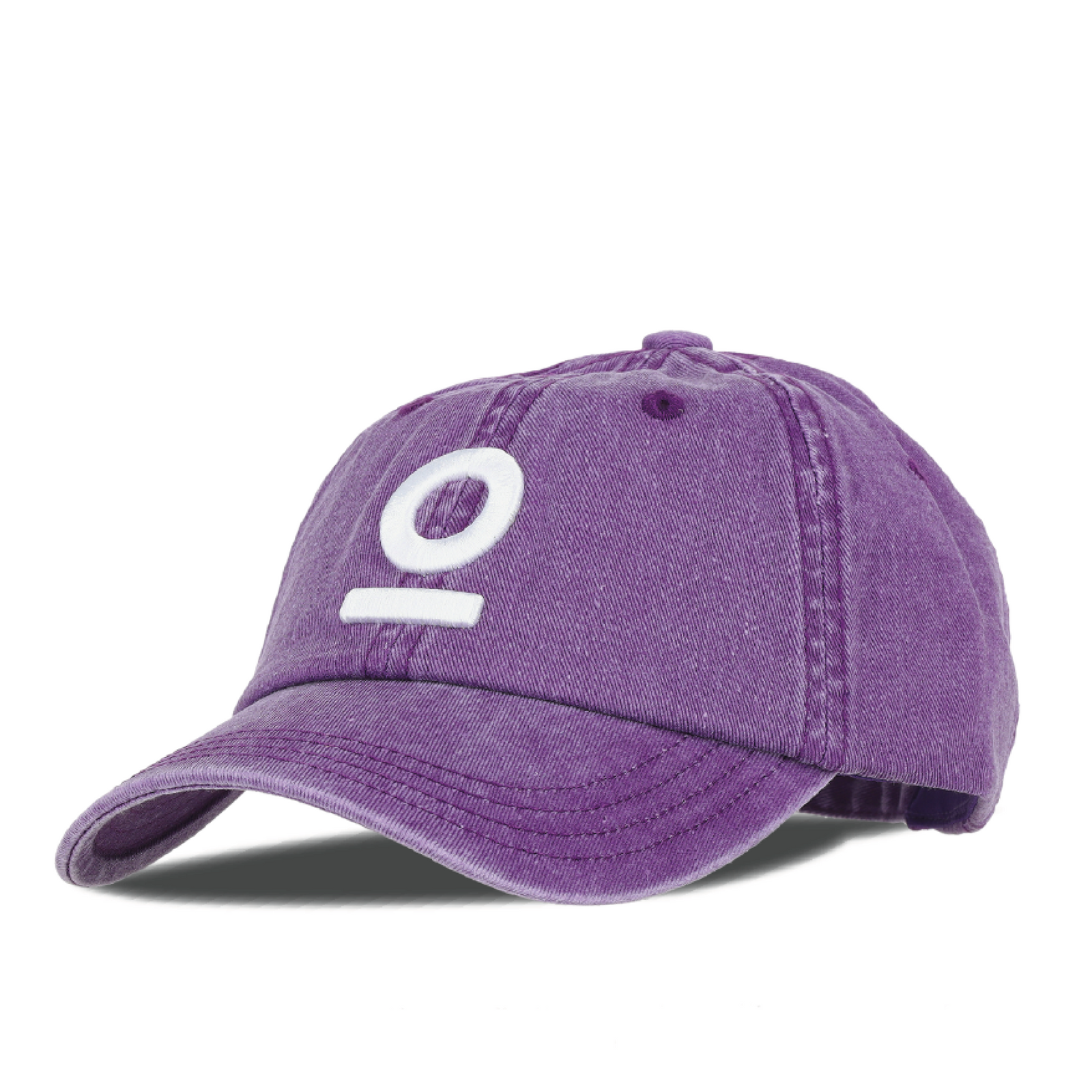 Mosh Lola lilac 3D logo embroidery white