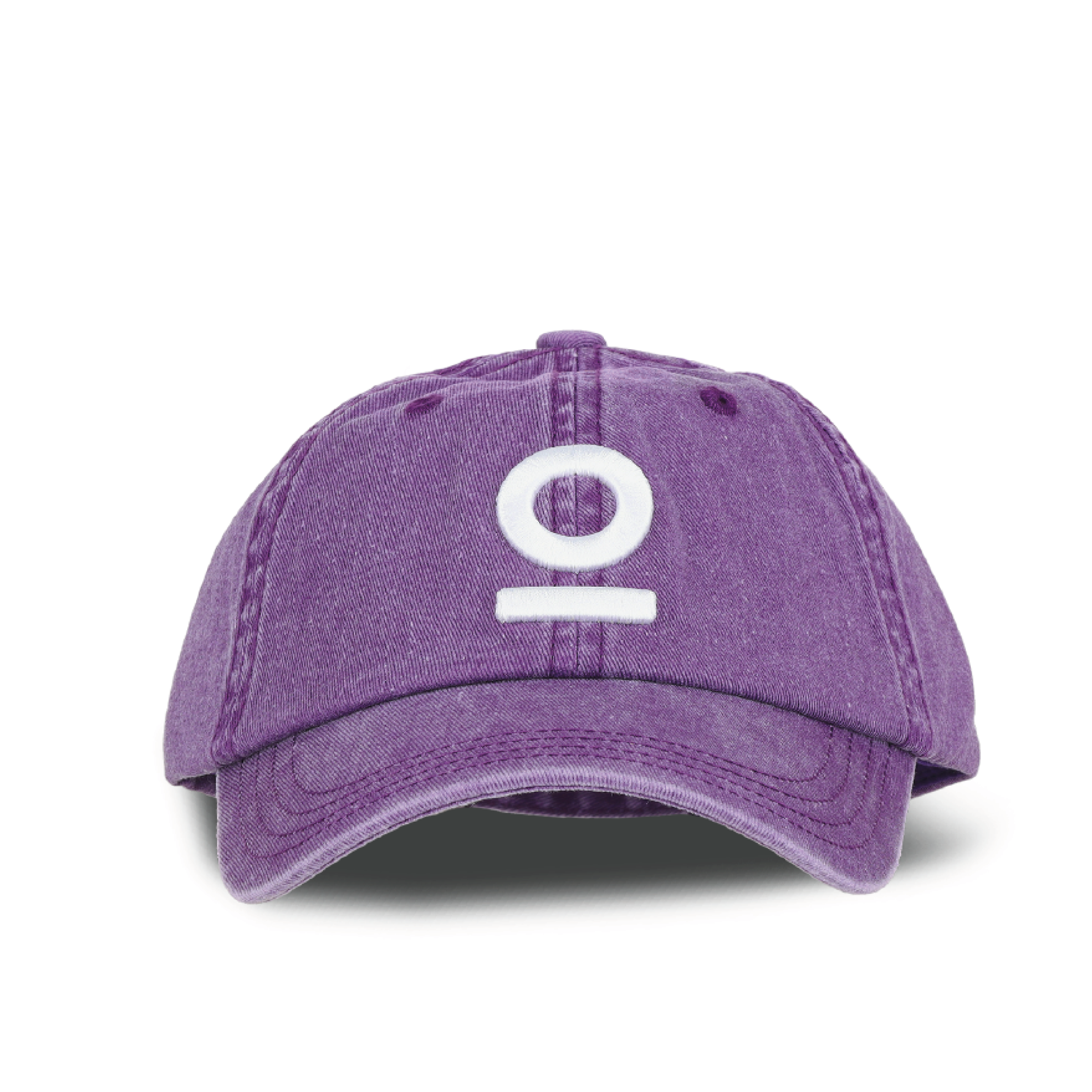 Mosh Lola lilac 3D logo embroidery white