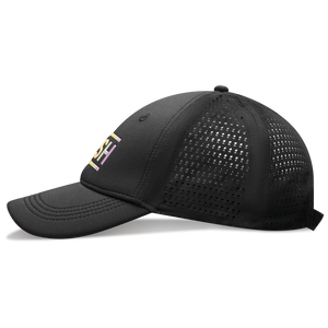 Mosh Lola black neoprene logo PU