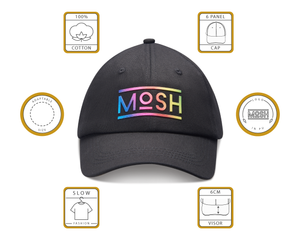 Mosh Lola black logo PU