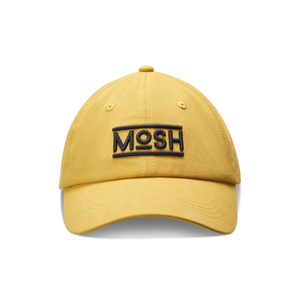 Mosh Lola khaki 3D logo embroidery black