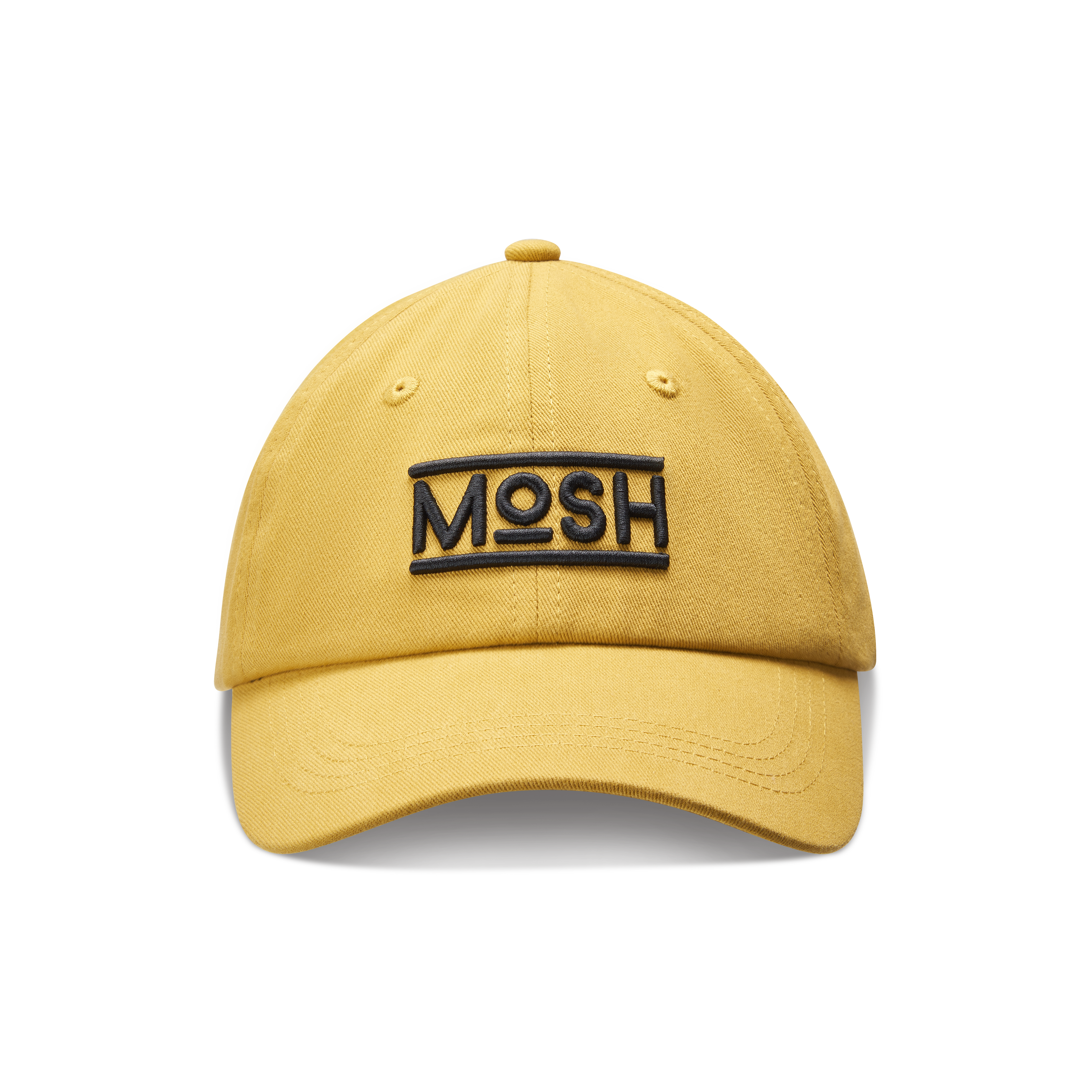 Mosh Lola khaki 3D logo embroidery black