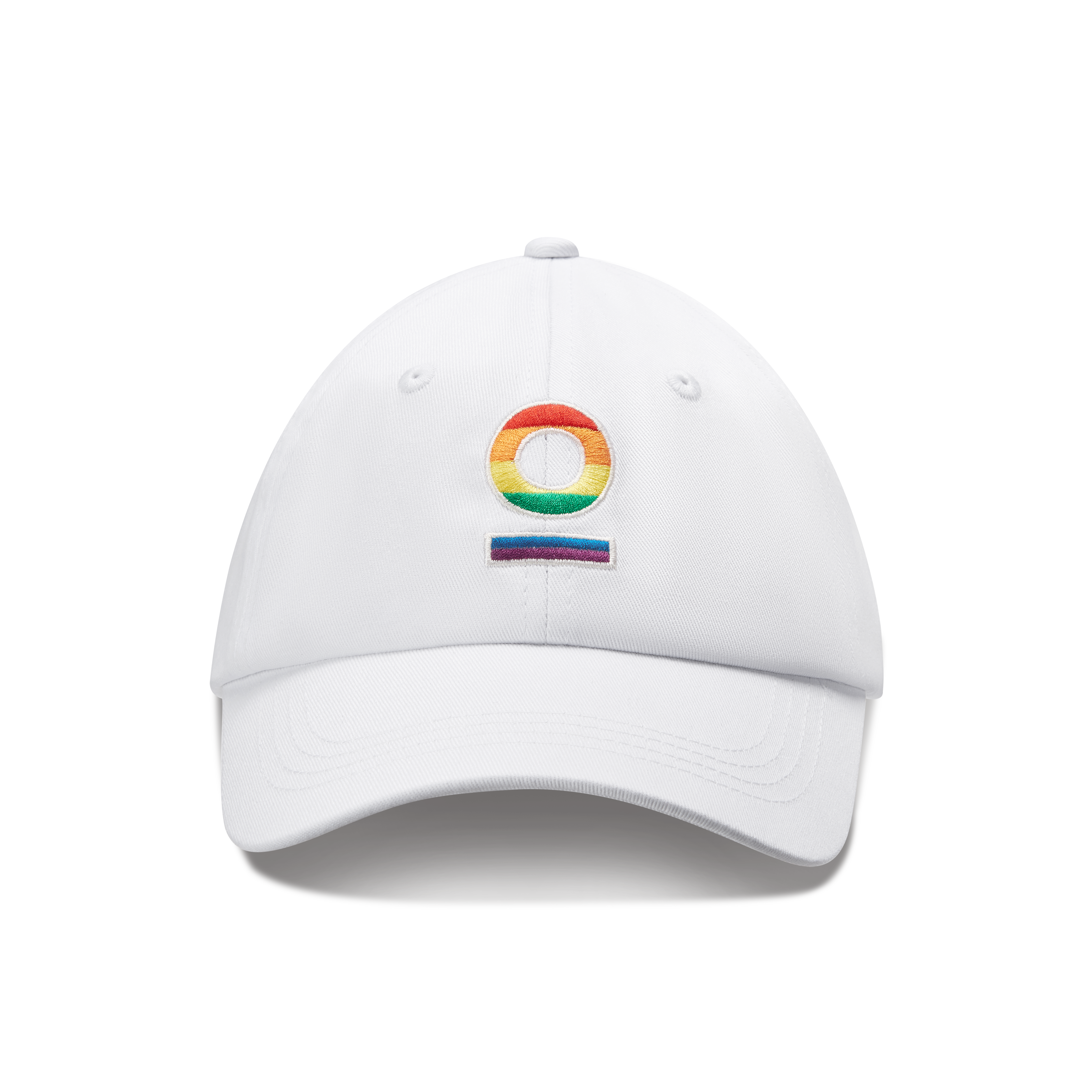 Mosh Lola white multicolor embroidered logo