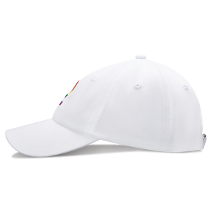 Mosh Lola white multicolor embroidered logo