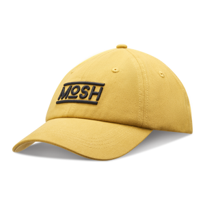 Mosh Lola khaki 3D logo embroidery black