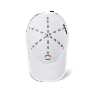Mosh Lola white multicolor embroidered logo
