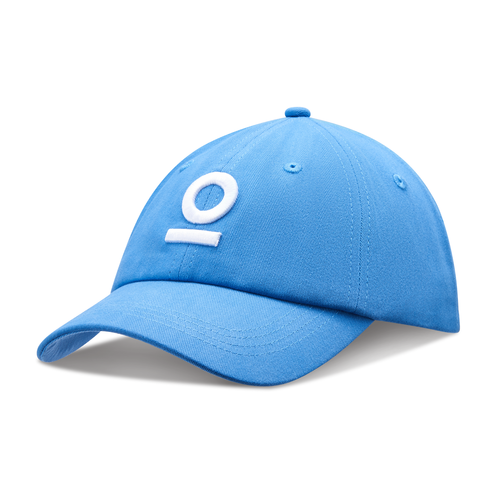 Mosh Lola v2 azul logo 3D bordado blanco